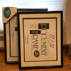 3 new 11x14 Document Frames.